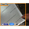 factory supply round hole perforated metal wire mesh